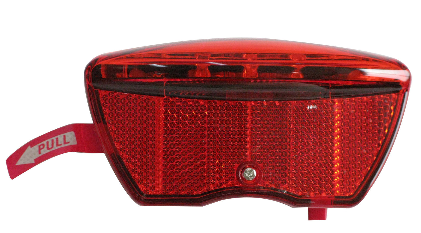 Ikzi rear light 5 LED reflector 8cm workshop (100)