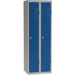 Armadio a10080.59 metallo grigio 500 mm x 600 mm x 1800 mm (p x l x h)