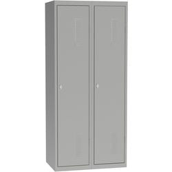 Armario a10280.09 metal gris 500 mm x 800 mm x 1800 mm (pr x an x al)