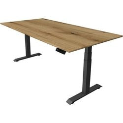 Scrivania sit-stand Kerkmann Move 4 rovere