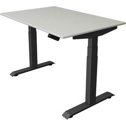 Scrivania sit-stand Kerkmann Move 4 grigio chiaro