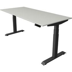 Scrivania sit-stand Kerkmann Move 4 grigio chiaro