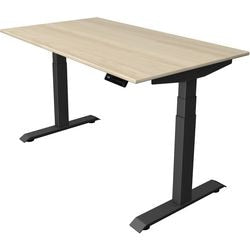 Scrivania sit-stand Kerkmann Move 4 acero