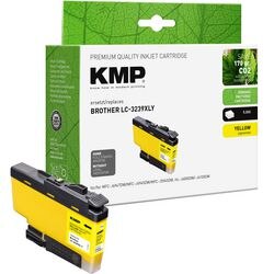 Cartuccia d'inchiostro compatibile kmp brother lc3239xly giallo