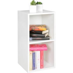 Libreria Wohnling in truciolare 2 ripiani