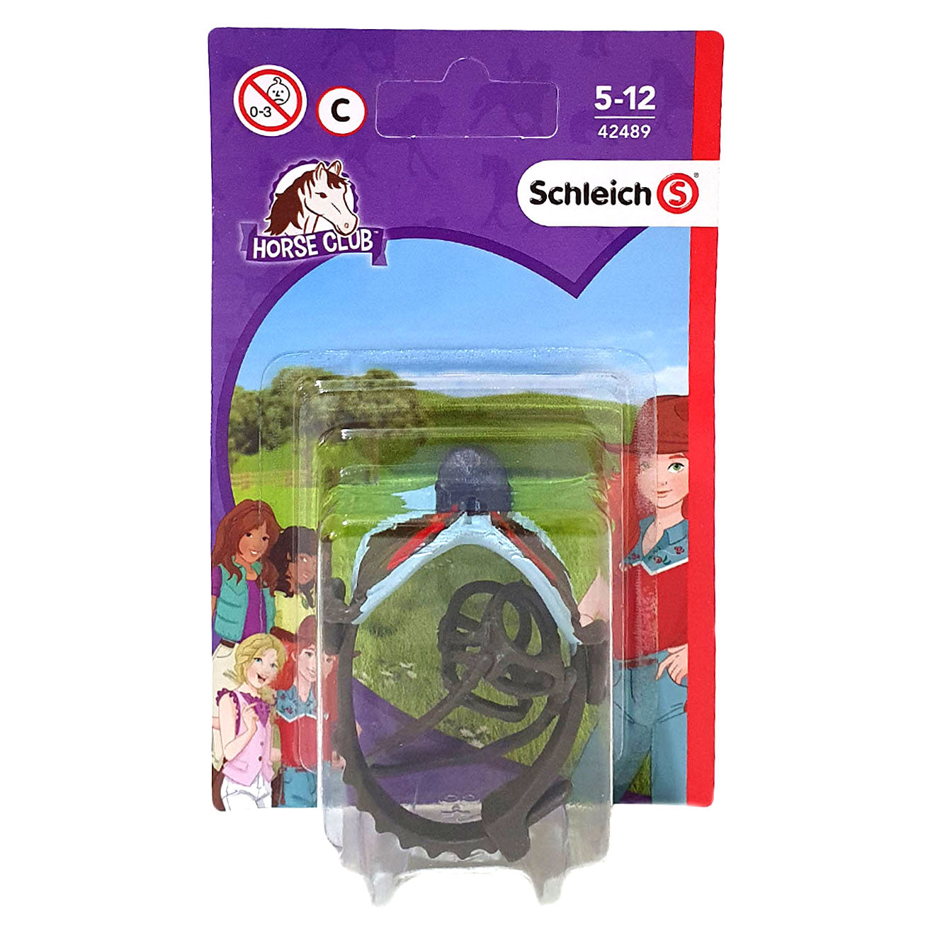 Schleich Horse Club Saddle y Halster y Cayenne 42489