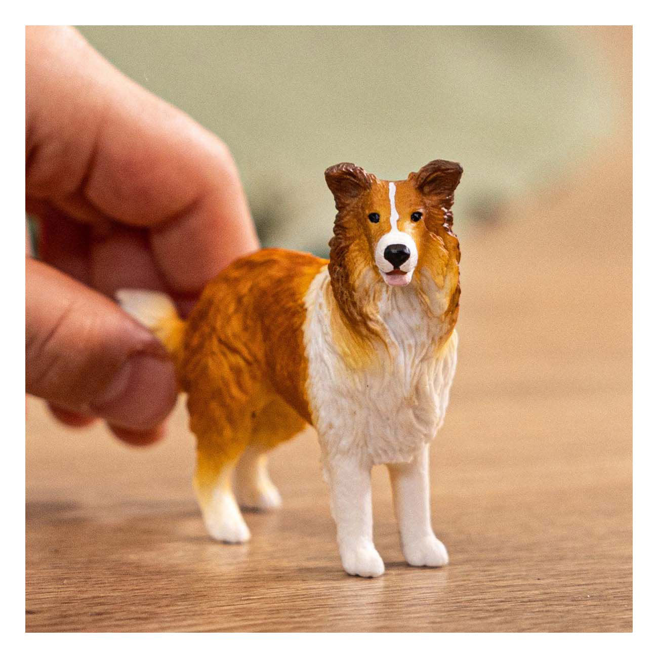 Collie del mundo de granja Schleich 13998