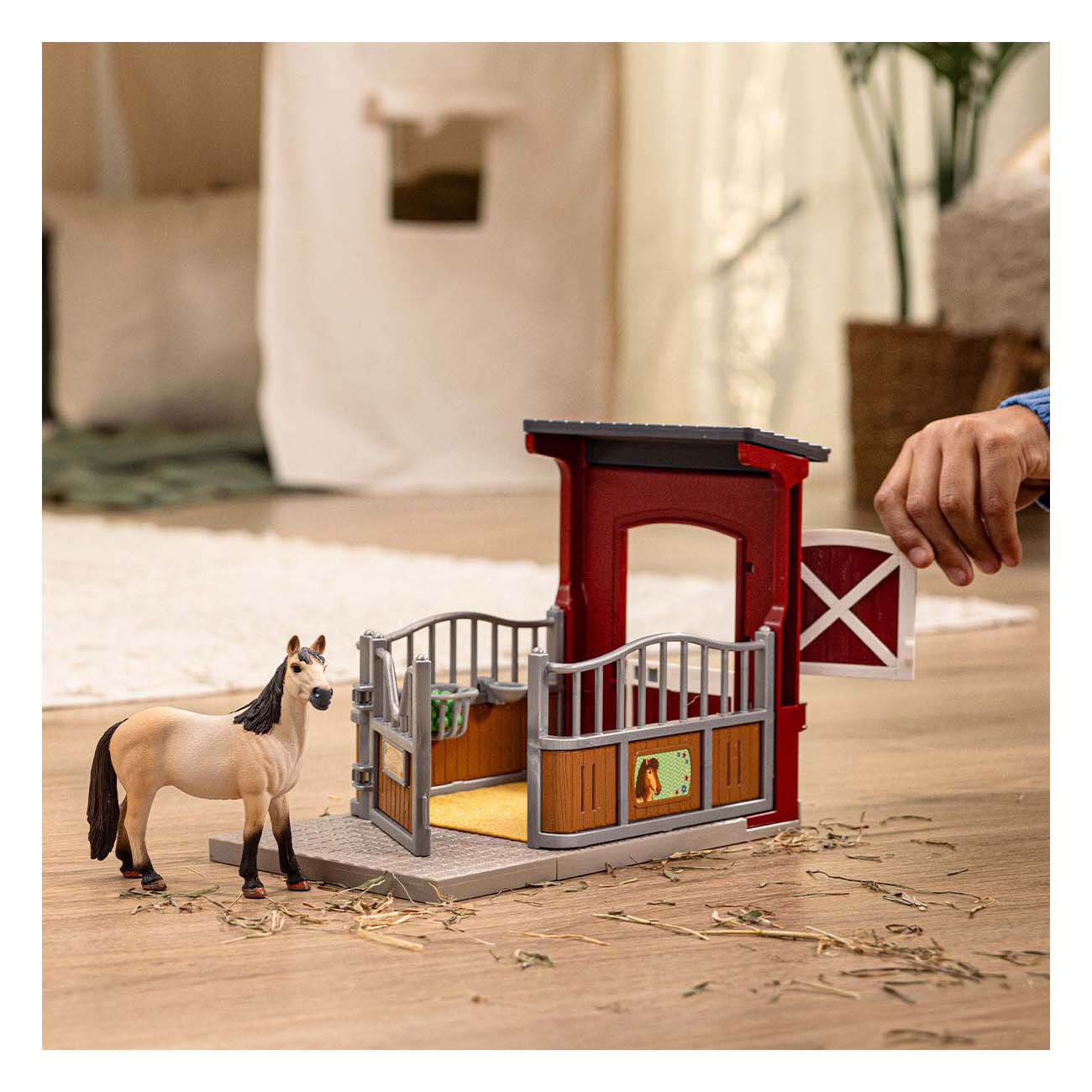 Schleich Horse Club Ponybox con Mustangmare 42724