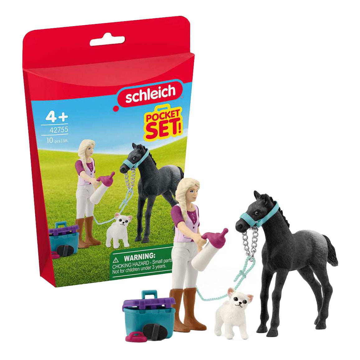 Schleich Horse Club Care para potros - 42755