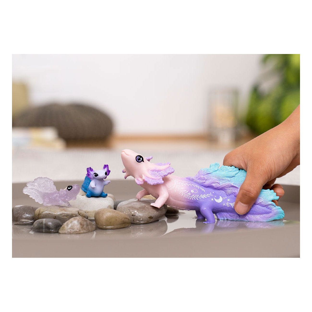 Set di scoperta Schleich Bayala Axolotl
