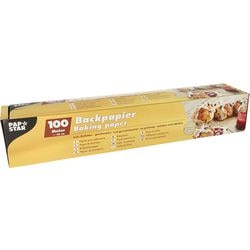 Baking paper papstar 100 m x 38 cm brown
