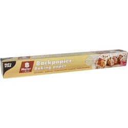 Papel de horno papstar 8 m x 38 cm marrón