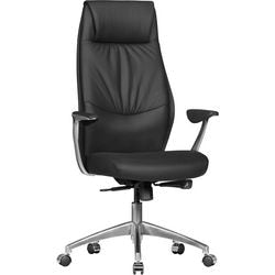 Sedia da ufficio amstyle meccanismo sincrono braccioli regolabili in altezza nero 120 kg