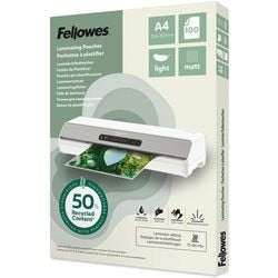 Bolsas plastificadoras Fellowes 100143435 transparente a4