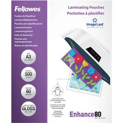 Buste plastificatrici fellowes 100144239 trasparente a3 lucida