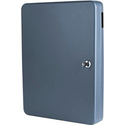 Armadietto portachiavi pavo 80 ganci con serratura a combinazione grigio