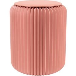 Misure dello sgabello powered by paperflow rosa 300 (l) x 300 (p) x 420 (h) mm
