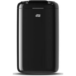 Papelera tork 5 l negro 190 mm x 160 mm x 338 mm plástico