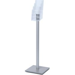 Brochure rack showdown mb4c110 2620 g silver
