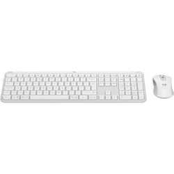 Teclado y ratón logitech Signature blanco 134,8 mm x 433,8 mm x 23,1 mm