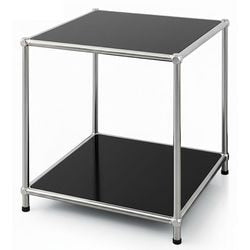 Tavolino floordirekt concept epuro nero 400 mm x 400 mm x 460 mm