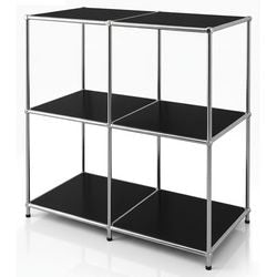 Tavolino floordirekt concept epuro nero 400 mm x 780 mm x 820 mm