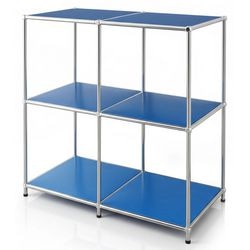 Tavolino floordirekt concept epuro blu 400 mm x 780 mm x 820 mm