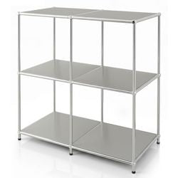 Tavolino floordirekt concept epuro grigio 400 mm x 780 mm x 820 mm