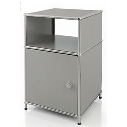 Tavolino floordirekt concept epuro grigio 400 mm x 400 mm x 650 mm