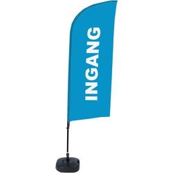 Beach flag showdown bfaw310-wt21-i125 autoportante blu