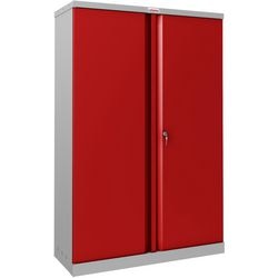 Armario con puerta batiente phoenix scl1491grk rojo 1400 mm