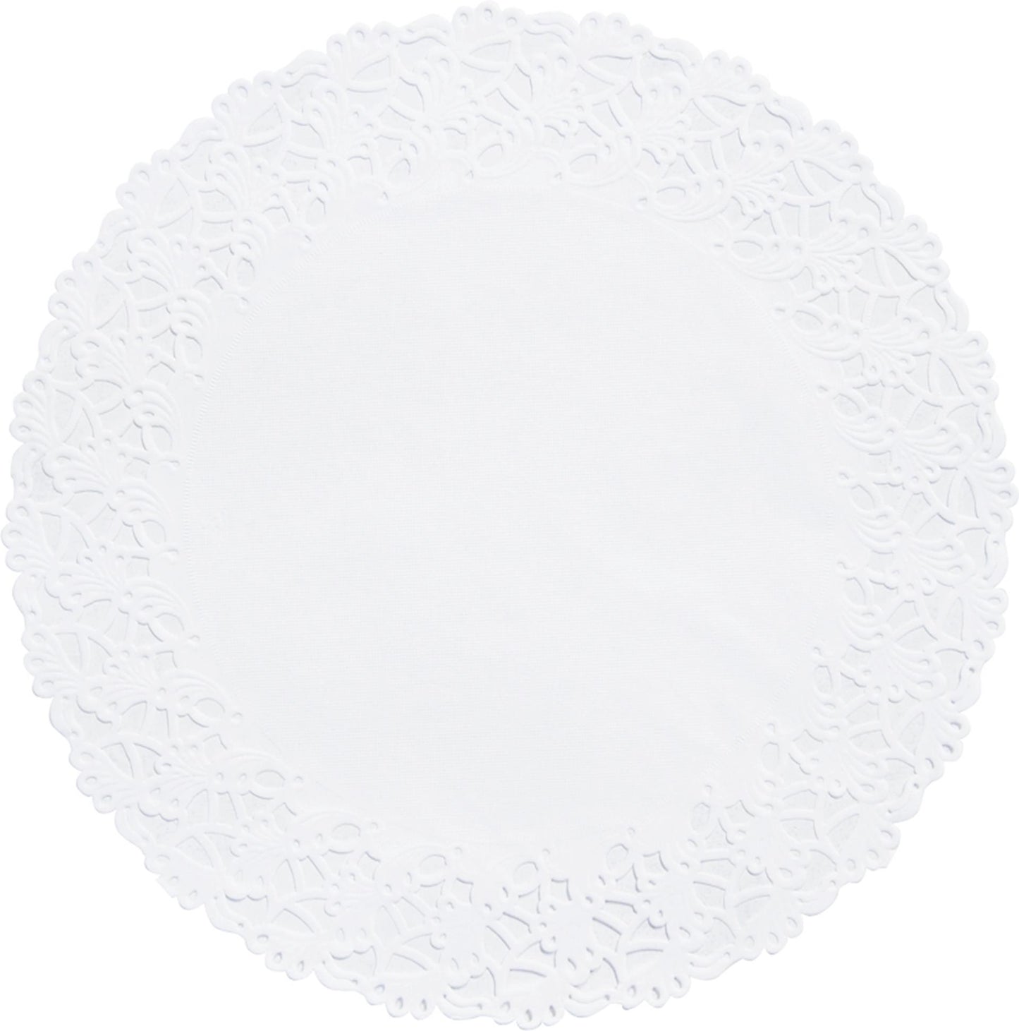 Juego de bordes para tarta Duni 6 piezas blanco ø36cm