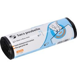 Garbage bags universal plus black
