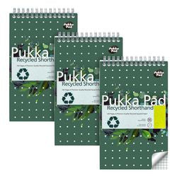 Pk3 pukka bloc de taquigrafía reciclado en el