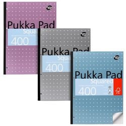 Pk5 pukka metalizado a4 bloque de recambio cuadrado