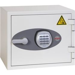 Caja fuerte de seguridad Phoenix Battery Titan BS1281E cerradura electrónica 19 L blanco