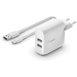 Caricatore da muro USB Belkin bianco 24 W