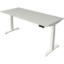 Scrivania sit-stand Kerkmann Move 4 grigio chiaro