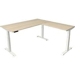 Scrivania sit-stand Kerkmann Move 4 acero