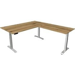 Scrivania sit-stand Kerkmann Move 4 rovere