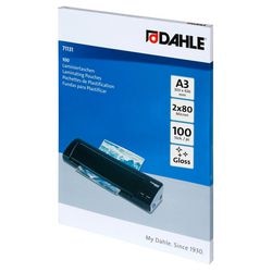 Laminating pouches dahle a3 80 (2 x 80 micron)