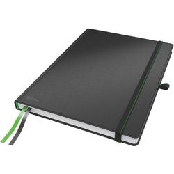 Quaderno completo Leitz A4 a quadretti - con copertina rigida - nero