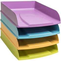 Letter tray exacompta 111909setd pop'n co stackable