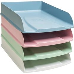Letter tray exacompta 111303setd authentically stackable