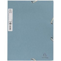 Cartella 3 lembi exacompta 55232e 400 g mq 225 fogli