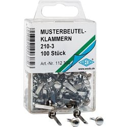 Pasador wedo metal 70 mm plateado