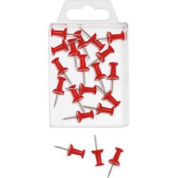 Spille per mappa wedo in metallo rosso