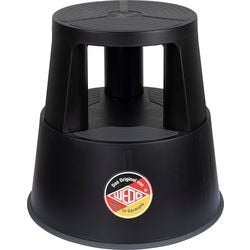Step stool wedo 428 mm pp (polypropylene) black