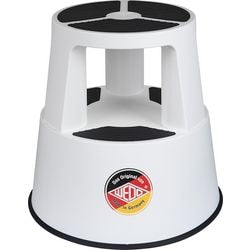 Step stool wedo 428 mm pp (polypropylene) white