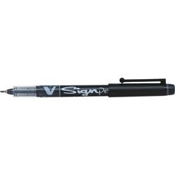 Fineliner pilot v segno 0,6 mm nero